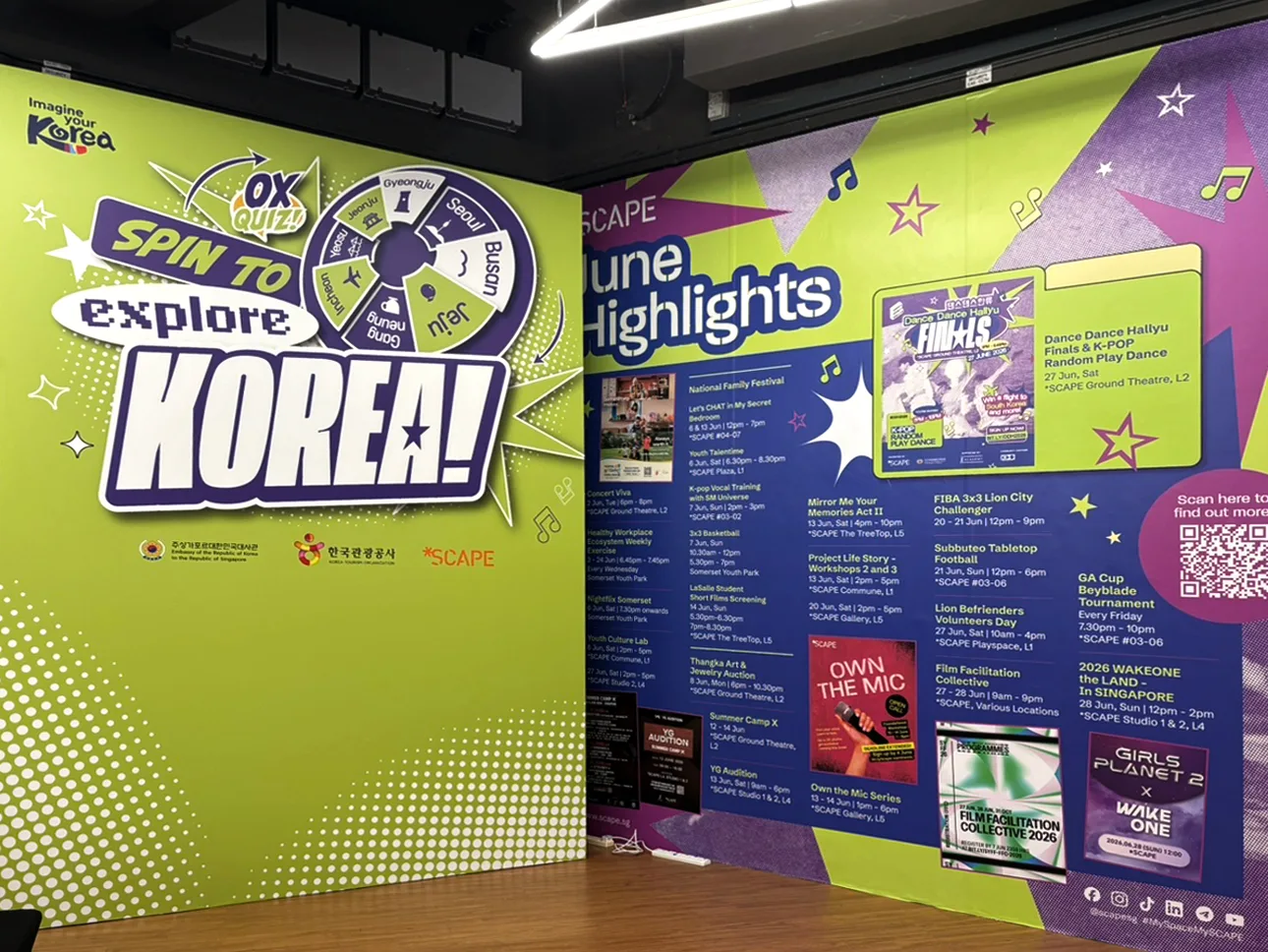Dance Dance Hallyu KTO Promotional Booth 2